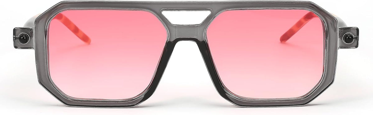 ÉÌƷͼƬ 20 | B09YTJ4FQZ | FEISEDY Vintage Square 70s Flat Aviator Sunglasses Women Men Classic Retro Stylish Frame UV400 Sunglasses B2622
