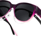 Gradual Purple Frame & Grey Lens / 55 Millimeters | B0FRRPDWYR | FEISEDY Fit Over Glasses Polarized Sunglasses, UV400 Protection for Driving & Outdoor Activities B0328