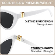ÉÌƷͼƬ 29 | B0GVF3CZ9N | FEISEDY Cat eye Sunglasses Polarized and Retro Stylish for Women Men B0428