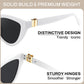 商品图片 29 | B0GVF3CZ9N | FEISEDY Cat eye Sunglasses Polarized and Retro Stylish for Women Men B0428
