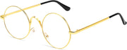 商品图片 11 | B0DSPCTJN4 | FEISEDY Metal Round Glasses for Men Women Retro Nerd Eyeglasses Classic Clear Lens Frame Costume Accessories B0275