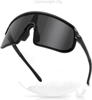 ÉÌƷͼƬ 23 | B0DGTRTMPX | FEISEDY Sports Sunglasses for Men and Women, Large Rectangular Lens, Baseball Cycling Running Sunglasses B0243