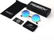 ÉÌƷͼƬ 31 | B0CHLX78KB | FEISEDY Retro Steampunk Sunglasses for Men Women, Round Metal Frame Gothic Vintage Style B2820