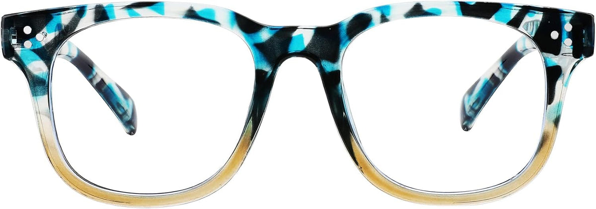 ÉÌƷͼƬ 3 | B0BPXLCQHW | FEISEDY Square Blue Light Blocking Glasses Women Men Computer glasses Fashion Plastic Frame Eyewear B2361