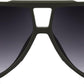 商品图片 12 | B0D425WLDN | FEISEDY Polarized Sunglasses, TAC HD Lens, TR-90 Frame Lightweight, Retro Sunglasses for Women Men UV400 Protection B0171