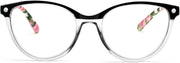 商品图片 7 | B0CHPCPR6X | FEISEDY Reading Glasses Cat Eye Blue Light Blocking Readers Anti Eyestrain with Spring Hinge B0043