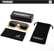 ÉÌƷͼƬ 15 | B0B9BNZRMZ | FEISEDY Retro Aviator Square Sunglasses for Women Men UV400 B2939