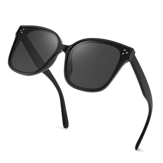FEISEDY Oversized Polarized Sunglasses - UV400 Protection, Square Fashion Sun Glasses for Outdoor & Daily B2600