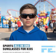 ÉÌƷͼƬ 10 | B07JZ18KMZ | FEISEDY Kids Polarized Sports Sunglasses, TR90 UV400 Baseball Cycling