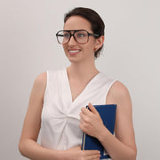 ÉÌƷͼƬ 32 | B09WZY6VWN | FEISEDY 70s Aviator Glasses Frame Blue Light Blocking Glasses Oversized Square Computer Glasses Women Men B2888