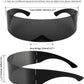 商品图片 7 | B08THY8CBQ | FEISEDY 80s Futuristic Cyclops Cyber Visor Sunglasses Men Women Punk Style Cosplay B2740