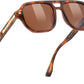 003 Tortoise Frame & Tea / 49 Millimeters | B0DSGYWCM6 | FEISEDY Polarized Aviator Sunglasses Men Women, Retro 70s Style Design - UV400 Protection, Driving & Daily Wear B0203