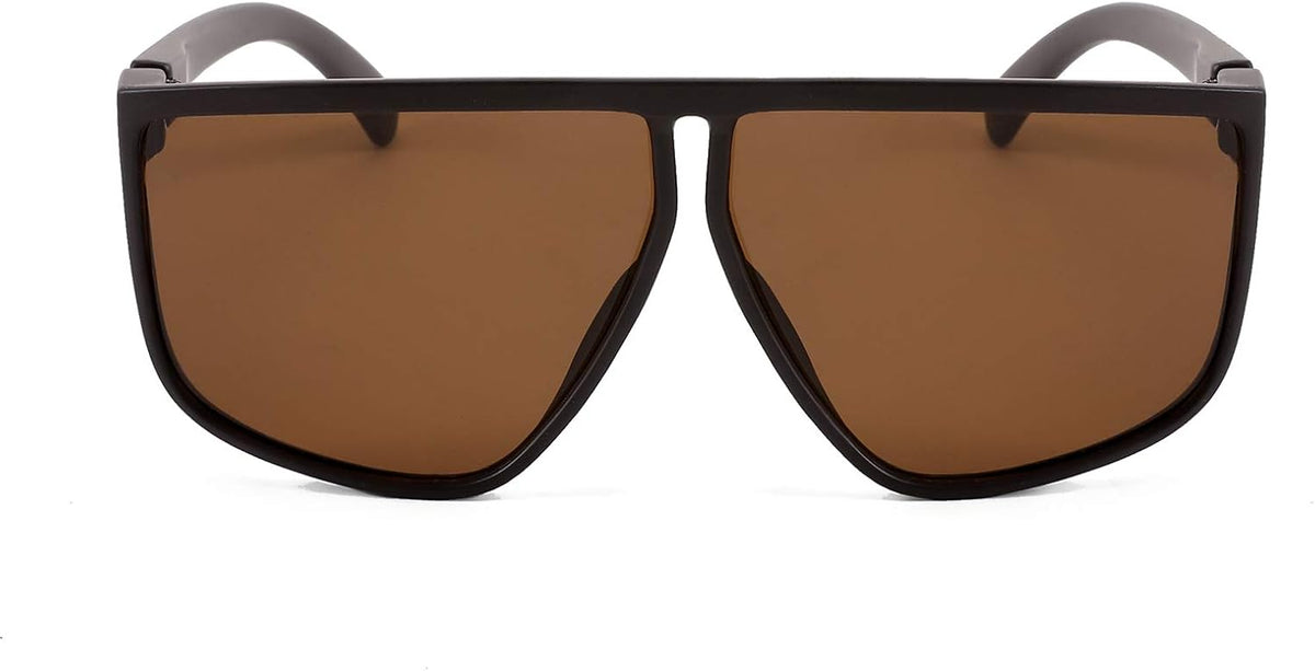 ÉÌƷͼƬ 2 | B08QMYV37G | FEISEDY Square Oversized Sunglasses for Women Men Flat Top Fashion Shades B2669