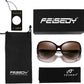 商品图片 61 | B08S7G8RRP | FEISEDY Oversized Polarized Sunglasses Women Men Large Shades B2730
