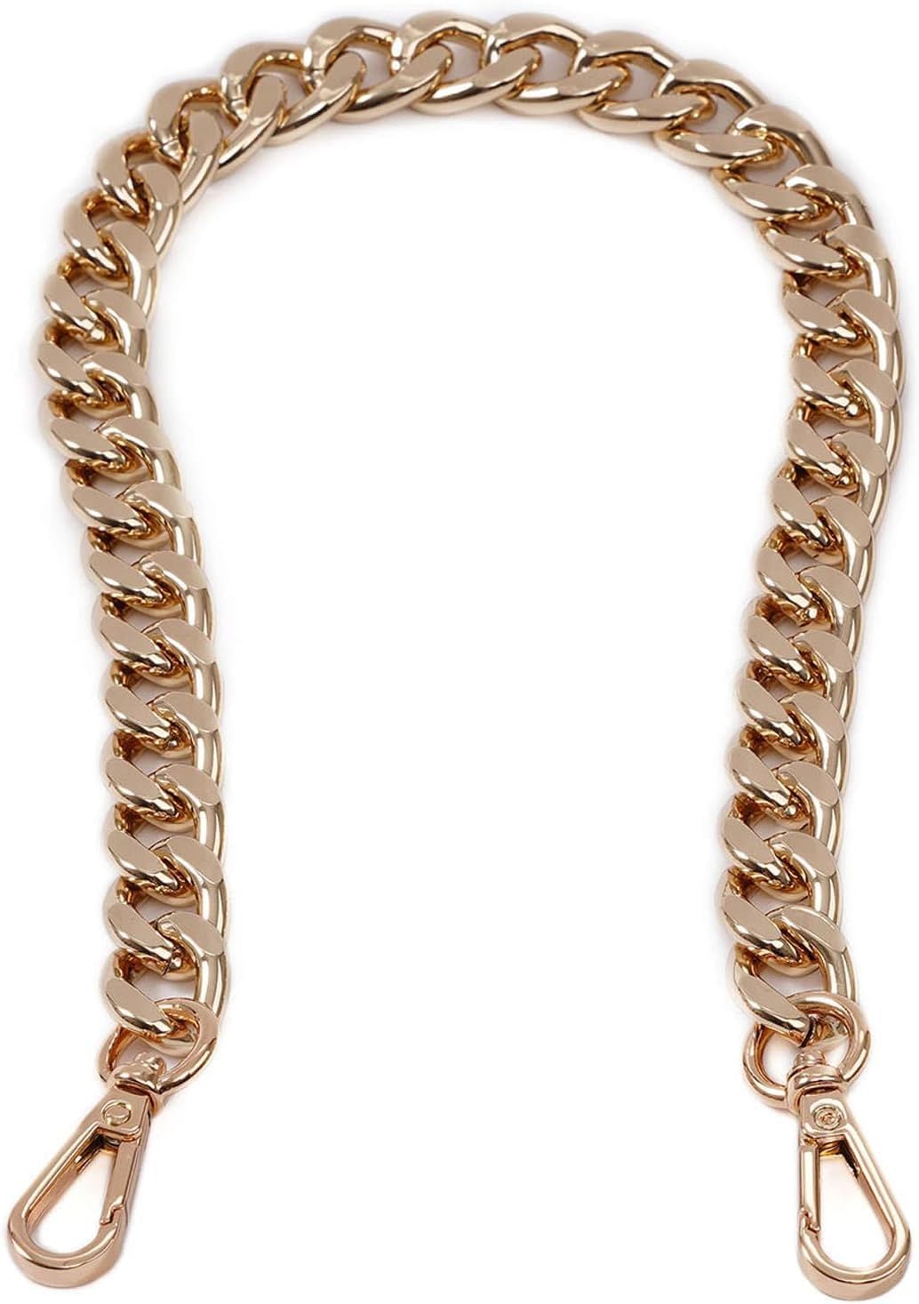 Gold / 25.6IN | B0FN3S7WSQ | Purse Strap 17.8"/25.6" Bag Chain Metal Shoulder Crossbody Replacement Purse Chains for Handbags, Purse Charms