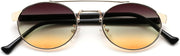ÉÌƷͼƬ 23 | B0DRYKH1MV | FEISEDY Classic Trendy Oval Sunglasses Women Men Cute Small Shade Metal Frame Sunnies B0264