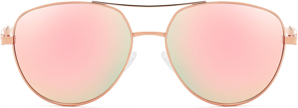ÉÌƷͼƬ 10 | B0H4QPVJY6 | FEISEDY Retro Aviator Sunglasses for Women Men UV400 Shades B0409