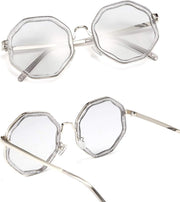 ÉÌƷͼƬ 6 | B081B142ZJ | FEISEDY Fashion Design Polygon Sunglasses Women Chic Geometric Retro Shade B2542