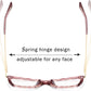 商品图片 13 | B07FR6SSY6 | FEISEDY Cat Eye Glasses Frame Clear Lenses Lightweight Eyewear for Women B2440