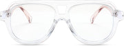 ÉÌƷͼƬ 33 | B0CFFB9X5W | FEISEDY Aviator Frame Glasses for Women Men Blue Light Blocking Glasses Anti Glare Computer Eyeglasses B0039