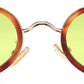 商品图片 32 | B0H2XM1HNJ | FEISEDY 90s Retro Oval Cat Eye Sunglasses UV400 Small Face B0450