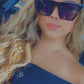 商品图片 132 | B0C5378735 | FEISEDY Vintage Square Cat Eye Sunglasses Women Trendy Cateye Sunglasses B2473