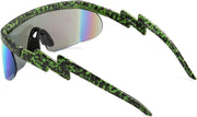 ÉÌƷͼƬ 51 | B096SD9GGG | FEISEDY Oversized Mirror Shield Sport 80s Sunglasses Ski Goggles Flat Top One Piece Futuristic Visor Women Men B2522