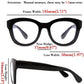 商品图片 12 | B082SVW71F | FEISEDY Retro Reading Glasses Thick Square Big Frame Blue Light Blocking Lens Anti Glare Digital Eyestrain B2534