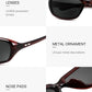 商品图片 20 | B0GLGJQXJW | FEISEDY Y2K Bug Eye Cat Eye Oval Sunglasses for Women Men B0407 | Ultra-lightweight, UV400 protection, Versatile & Chic, Petite faces