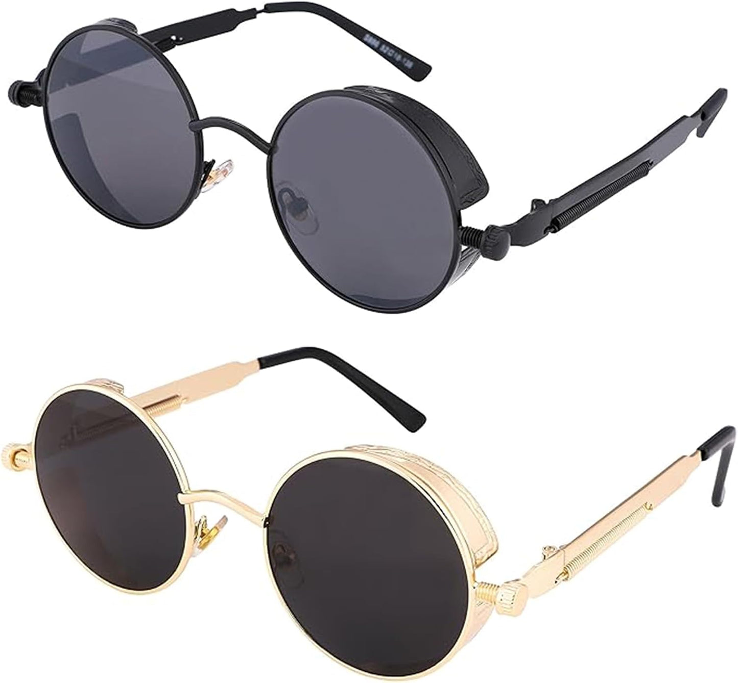 商品图片 76 | B06XY36GDW | FEISEDY Retro Gothic Steampunk Sunglasses For Men Women
