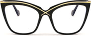 ÉÌƷͼƬ 24 | B0B63PP6VN | FEISEDY Women Oversized Square Blue Light Blocking Glasses Anti Eyestrain Cat Eye Fashion Eyewear B2956