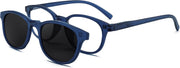 Blue Frame/Gray Lens / 3.0 x | B0C9DFR2Z4 | FEISEDY Fashion Reading Sunglasses Women Men Square Reader Sunglasses UV400 Protection Polarized Lens B2390