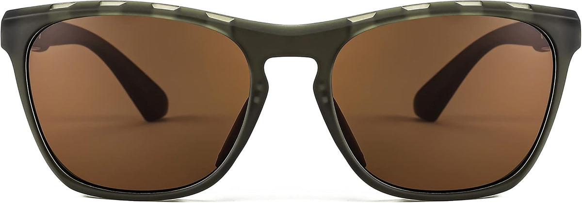 ÉÌƷͼƬ 2 | B0BMTM1T1B | FEISEDY Polarized Sunglasses for Men,Lightweight TR90 Square Frame,Sports Fishing Golf UV400 Protection B2998