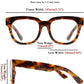 商品图片 25 | B0DBQFZT73 | FEISEDY Retro Square Thick Big Frame Blue Light Blocking Reading Glasses Anti Glare Digital Eyestrain Reader B2523