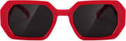 ÉÌƷͼƬ 29 | B0CNPQGQRW | FEISEDY Retro Rectangle Sunglasses for Women Men Classic Square Rhinestone Frame Sun Glasses Polygon Designer UV400 B0047