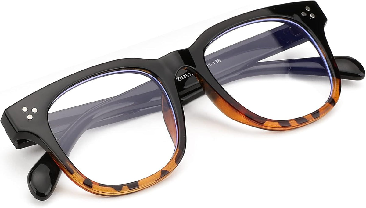 ÉÌƷͼƬ 10 | B0BPXLCQHW | FEISEDY Square Blue Light Blocking Glasses Women Men Computer glasses Fashion Plastic Frame Eyewear B2361