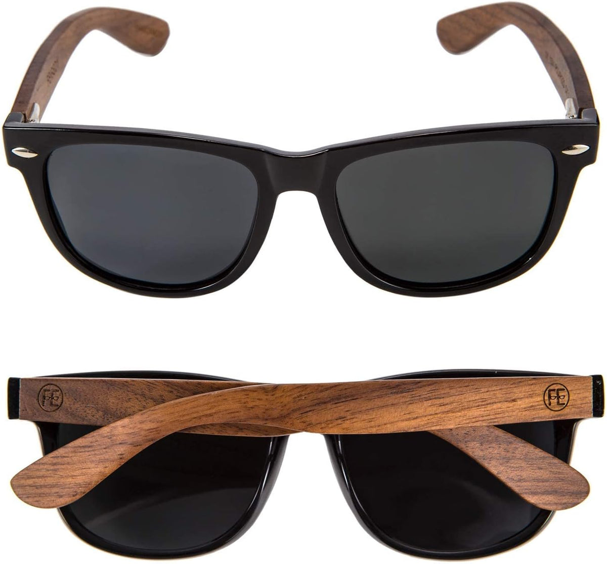 商品图片 36 | B07J2YHS4L | FEISEDY Polarized Wood Sunglasses Women Men HD UV400 Driving Fishing Golf Sunglasses B2448
