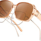 商品图片 24 | B0CPJ88KXS | FEISEDY Fit Over Glasses Sunglasses Polarized for Women Sunglasses Over Prescription Glasses Oversized UV Protection B1114