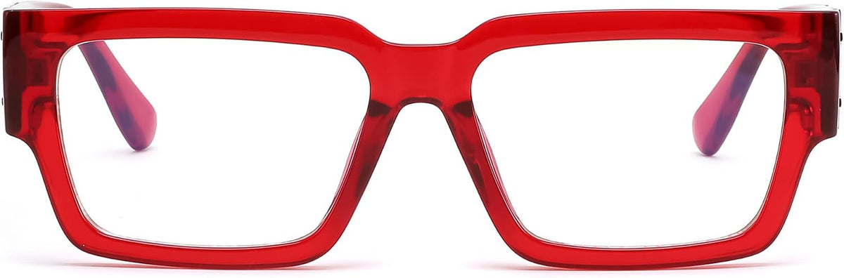 ÉÌƷͼƬ 29 | B0GQZ4LZK8 | FEISEDY Retro Trendy Rectangle Blue Light Glasses for Women Men B0365