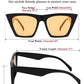 商品图片 14 | B0C5378735 | FEISEDY Vintage Square Cat Eye Sunglasses Women Trendy Cateye Sunglasses B2473