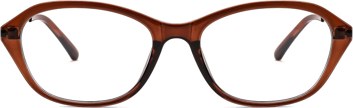 001-transparent Tea / 53 Millimeters | B0DNB49HXQ | FEISEDY Fashion Rectangular Blue Light Glasses for Women Retro Small Frames Vintage Trendy 90s Square Eyeglasses B0255