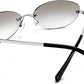 商品图片 11 | B0BZPBKFF1 | FEISEDY Trendy Rimless Oval Sunglasses for Women Men Retro 90s Eyewear Frame Y2K Glasses B2393
