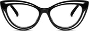 ÉÌƷͼƬ 2 | B0D56HXLGF | FEISEDY Blue Light Blocking Glasses Women Vintage Cat Eye Frame Anti Fatigue B0169