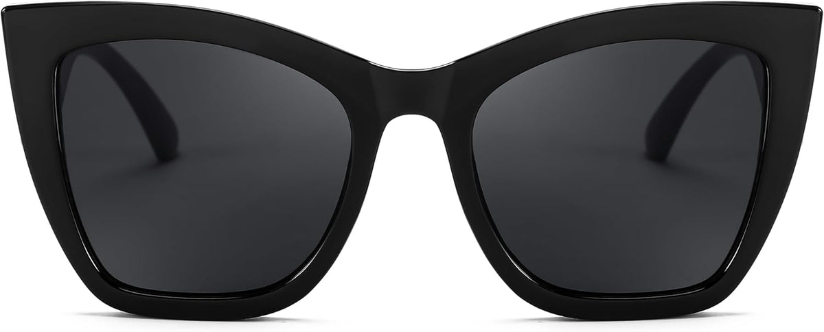ÉÌƷͼƬ 7 | B0CPDD4FHG | FEISEDY Oversized Cat Eye Sunglasses for Women Trendy Square Cateye Sunglasses B0094