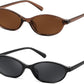 商品图片 47 | B0DMN6519L | FEISEDY Retro Oval Cat Eye Sunglasses for Women 90s Narrow Lightweight Shades Y2k Trendy Sunnies B0257