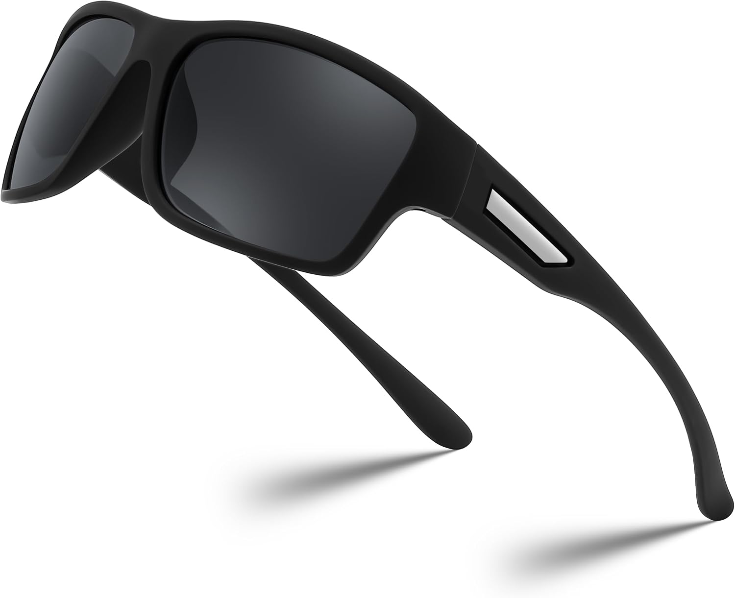 Black / 3.0 x | B0FD3BZZ3L | FEISEDY Polarized Sunglasses Readers - UV400 Protection, Wrap Sports, Outdoor Reading Sunglasses - Fishing Driving B2379