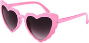 003 Pink | Gradient Grey Lens / 53 Millimeters | B0B8QXP1JC | FEISEDY Love Heart Shaped Sunglasses for Women Trendy Retro Cat Eye Mod Style Stylish Glasses B2336