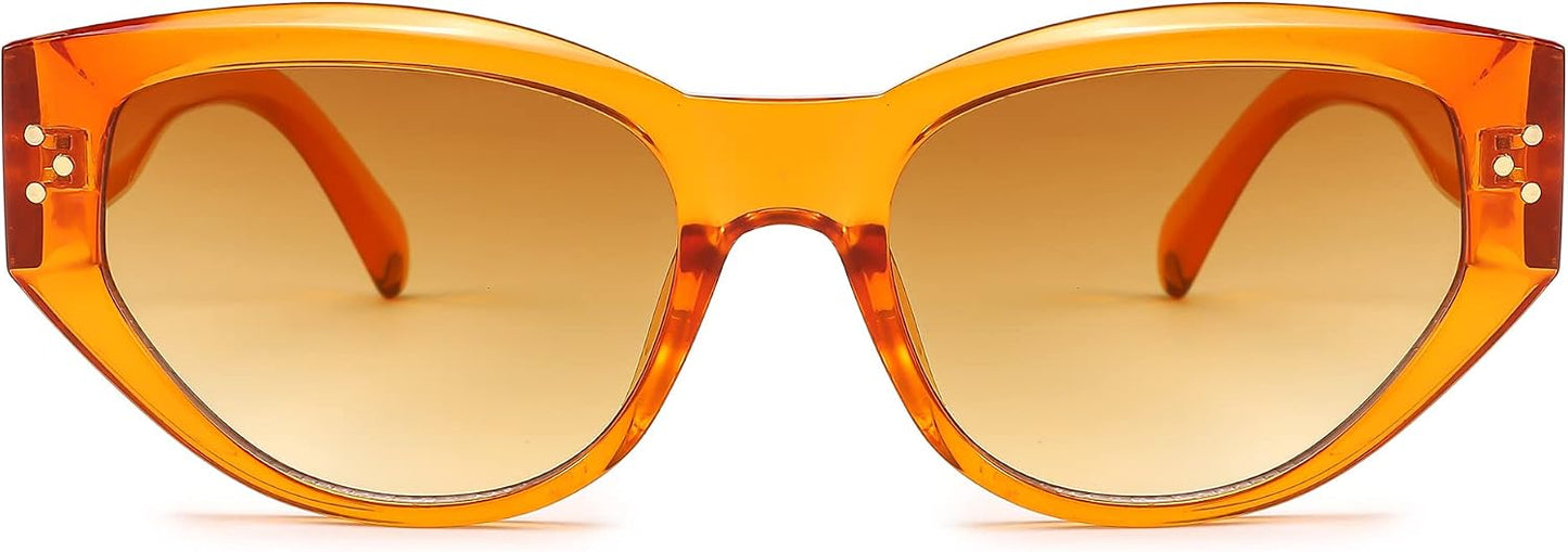 商品图片 18 | B0BZ8DL6L8 | FEISEDY Sunglasses Womens, Retro Cat Eye Sunglasses, Fashion Vintage Cute Stylish UV400 Sunnies B2365