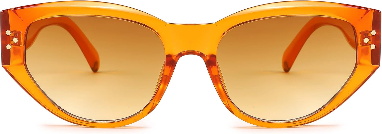 商品图片 18 | B0BZ8DL6L8 | FEISEDY Sunglasses Womens, Retro Cat Eye Sunglasses, Fashion Vintage Cute Stylish UV400 Sunnies B2365