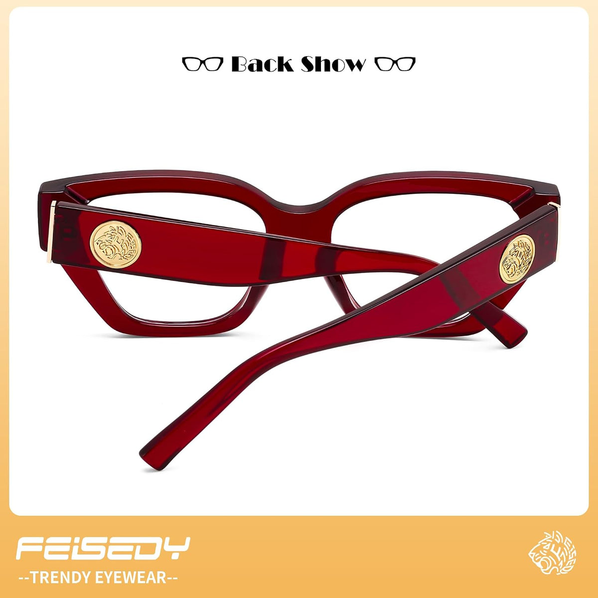 ÉÌƷͼƬ 33 | B0GQZ778YS | FEISEDY Women Cat Eye Blue Light Blocking Glasses for Women B0350